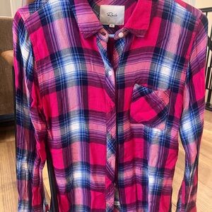 Rails Red and Blue Plaid Shirt